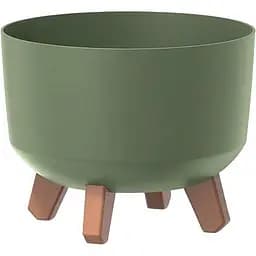 Горщик для квітів Prosperplast Gracia 13.8 л зелений (74106-5615)