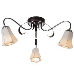 Люстра потолочная Brille для кухни E14 40W CH (LK-275C/3)