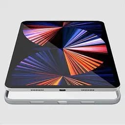 Чохол-накладка BeCover Transparancy Shell Edge Gray для Apple iPad Pro 12.9 2020/2021/2022 (711687) - мініатюра 3