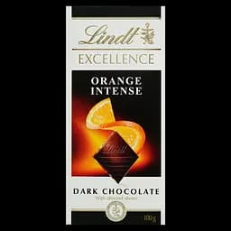 Шоколад Lindt Excellence швейцарський з апельсином 200 г (2 шт. х 100 г ) - мініатюра 2