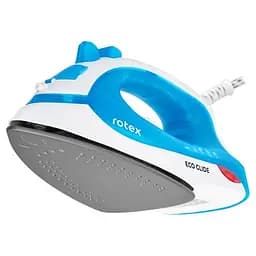 Прасувальна праска ROTEX RIC18-N Eco Glide Антипригарне покриття 1600Вт Вертикальне відпарювання Блакитний/Білий - мініатюра 8