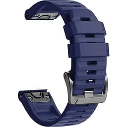 Ремінець ArmorStandart Silicon для Garmin 22 mm Dark Blue (ARM60807) [141542]
