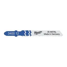 Полотна для лобзиків T118BF Bi-Metal MILWAUKEE MILWAUKEE, 55х,0мм,(5шт), (універсальні) - мініатюра 3