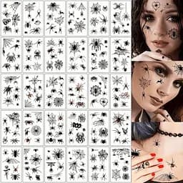 Набор детских временных татуировок "Halloween black" Fresh Tattoo tatto-halloween-black-set-30