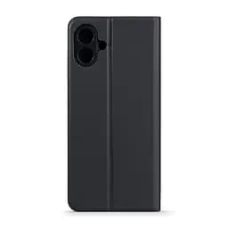 Чехол-книжка для Samsung Galaxy A07 4G (A075), OneFold Case, черный, из экокожи (PU) и TPU, с магнитом, с подставкой и отделением для карт, трансформируется в подставку, противоударный, защита всего корпуса, ArmorStandart (ARM86547) - мініатюра 2