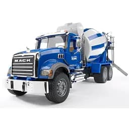 Спецтехника Bruder бетоновоз Mack Granite М1:16 cиний (02814) (02814)