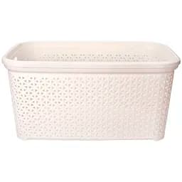 Кошик Diomedea без кришки з рамкою молочний 595 x 405 x 280 мм 50 л (К2-010)