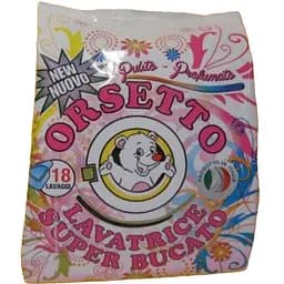 Пральний порошок Orsetto Lavatrice Super Bucato універсальний 1.126 кг