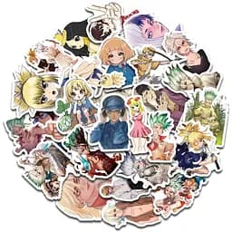 Стікерпак набір наклейок G-Toys Dr. Stone 45 шт. (SP DS 01)