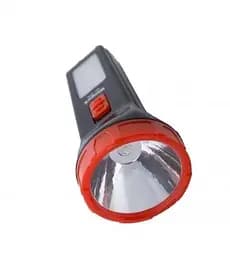 Ручний акумуляторний ліхтар Wimpex WX-2894 із захистом IPX4 1+12LED Зарядка від мережі Чорний / Червоний - мініатюра 2