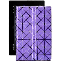 Чохол StatusCASE з екошкіри для планшету Sony Xperia Tablet Z2 SGP512 Фіолетовий ромб