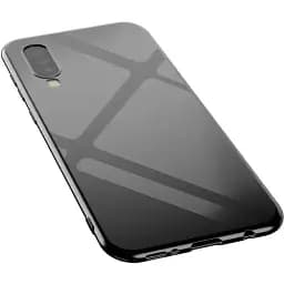 Чохол-накладка T-phox для Samsung A50 A505 Crystal чорний - мініатюра 2