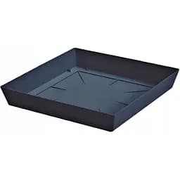 Підставка для горщика Prosperplas Lofly, квадратна, 24,5 см, антрацит (70784-433)