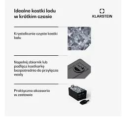 Льодогенератор Klarstein  FrostMaster 10046193 - мініатюра 2
