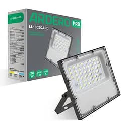 Светодиодный прожектор Ardero LL-3020ARD PRO 20Вт 6500K серый