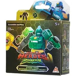 Детский робот-конструктор Dinoster Стего Трон EU580881A-4, 45 деталей