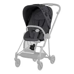 Комплект текстилю для прогулянкового блоку Cybex Mios Simply Flowers Grey, темно-сірий (521002879)