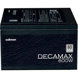 Блок живлення 600 Вт, Zalman Decamax, Black, 80 Plus, Active PFC, 12 см HDB, 3xMolex / 6xSATA / 2x6+2-pin / 1x4+4-pin / 1x20+4-pin, захист OPP/OVP/UVP/SCP, ATX V2.31 (ZM600-LX3) - мініатюра 5