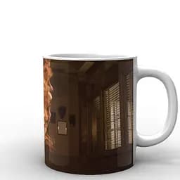 Кухоль GeekLand Вовченя Teen Wolf Вовченя кіра у вогні WF.02.023 330 мл білий