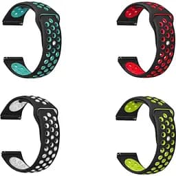 Набір ремінців Becover Vents Style для Samsung Galaxy Watch 46 mm / Watch 3 45 mm / Gear S3 Classic / Gear S3 Frontier Girl 4 кольори (706538)