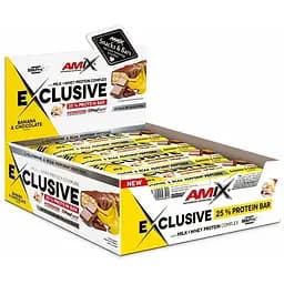 Батончик Amix Nutrition Exclusive Protein Bar 12x85 г Шоколад-банан