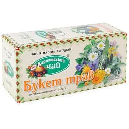 Чай Карпатський Чай Букет трав 30 г20 шт.