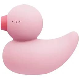 Вакуумный вибратор-уточка CuteVibe Ducky Pink