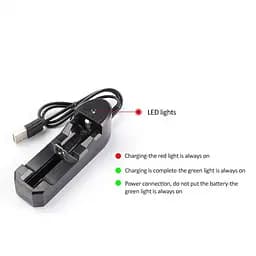 Зарядний пристрій Normal BMAX Charger на 1 слот Black (11008) - мініатюра 3