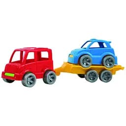 Ігровий набір Tigres Kid cars Sport: автобус з причепом + гольф (39541)