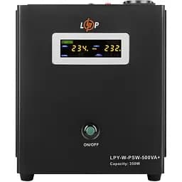 ДБЖ з правильною синусоїдою 12V LPY-W-PSW-500VA+ (350Вт) 5A/10A