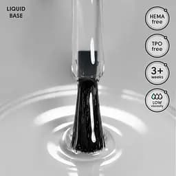 Рідка база для гель-лаку Shelly Liquid Base 12 мл - мініатюра 2
