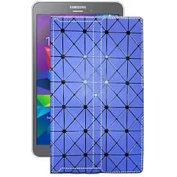 Чохол StatusCASE з екошкіри для планшету Samsung Galaxy Tab A8.0 (T355) Синій ромб