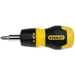 Викрутка реверсивна Stanley Multibit Stubby насадки 6 шт. (0-66-358) - мініатюра 2