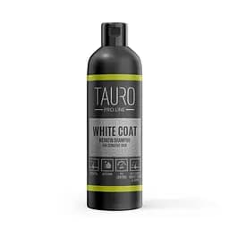 Шампунь Tauro Pro Line для собак і кішок з білим хутром збереження кольору зволоження живлення White coat Keratin 250 мл
