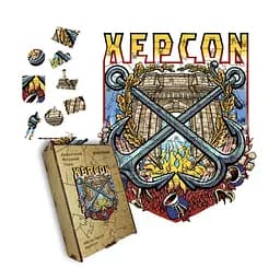 Пазл деревянный Город-Герой Херсон, А3, Картонная коробка 200 элементов