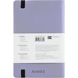 Книга записна Axent Partner Soft A5- в клітинку 96 аркушів срібляста (8206-34-A) - мініатюра 3