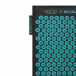 Килимок акупунктурний з подушкою 4FIZJO Eco Mat XL Аплікатор Кузнєцова 4FJ0514 Black/Blue (P-5907739317452) - мініатюра 10