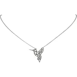 Срібне кольє Qvaliz Колібрі. 908-01127