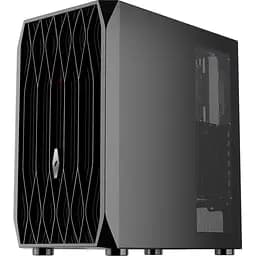 Корпус 1stPlayer AY7-BK-4F1 Black [134426] - мініатюра 2