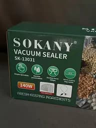 Вакуумний пакувальник Sokany SK-13031 вакууматор 140 Вт для тривалого зберігання продуктів - мініатюра 10