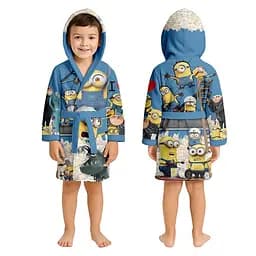 Халат дитячий з плюшевого велюру Minions 31737 158-164 см
