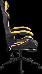 Геймерське крісло GT Racer чорне з жовтим (X-2323 Black/Yellow) - мініатюра 3