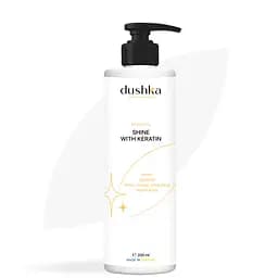 Шампунь для волосся Блиск з кератином Dushka 200 мл