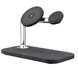 Бездротовий зарядний пристрій Proove Magnetic Field 3 in 1 (WSMF15010001) чорний