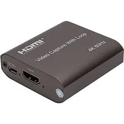 Карта видеозахвата PowerPlant HDMI 4k/60hz внешняя (HDVC5)
