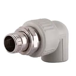 Кут Kalde з гайкою для радіаторів ф20 x 1/2 000016926