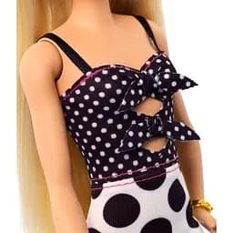 Лялька Barbie Модниця у чорно-білій сукні (GHW50) - мініатюра 4