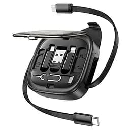 Дата кабель Hoco U140 with cable set 5in1 60W (0.95m) Black