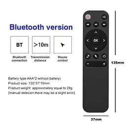 Пульт для проектора або медіаплеєра з Bluetooth 5.2 та функцією навчання ІЧ - мініатюра 6