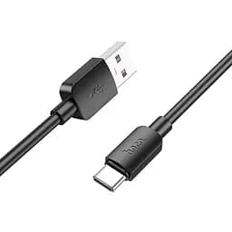 Кабель Hoco X96 Hyper 27W charging data cable Type-C Чорний